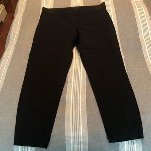 Black Tapered Leg Work Pant, Size 16